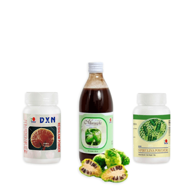 مثلث التخسيس الذهبي DXN — المكونات والنتائج الحقيقية 1 المثلث الذهبي DXN