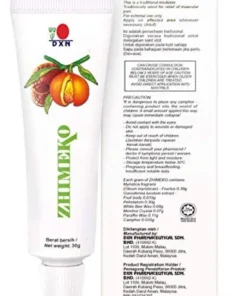 كريم زيميكو 30 جرام DXN :آلام المفاصل الظهر، الكتف، الركبة، القدم