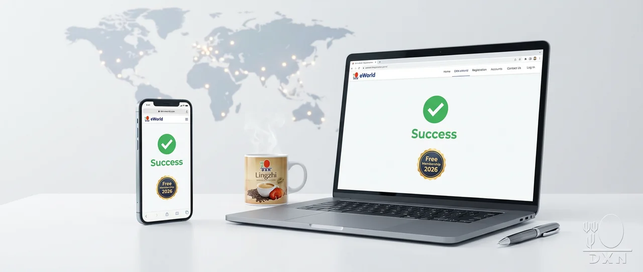 طريقة تسجيل عضوية DXN DXN eWorld
